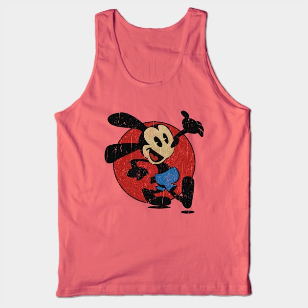 Vintage Oswald The Lucky Rabbit Keep Walking 1927 Tank Top by Mirrorfor.Art